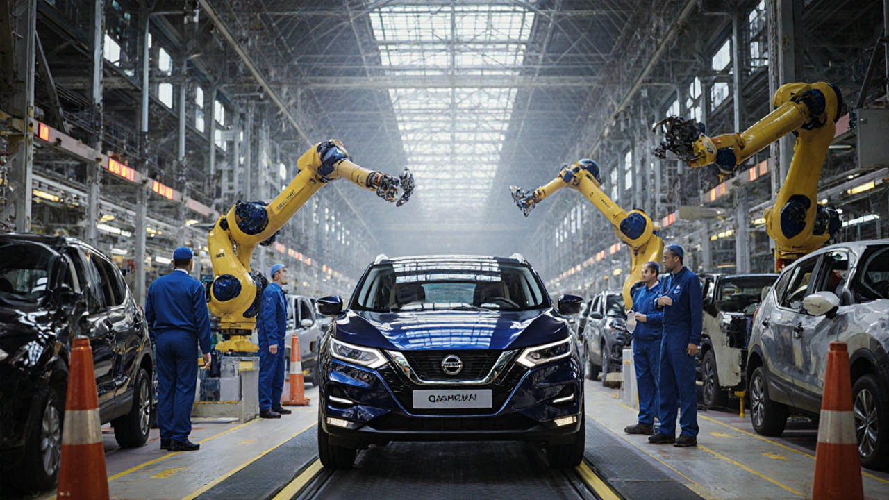 Kde se vyrábí Nissan Qashqai? Všechny továrny a výrobní lokality