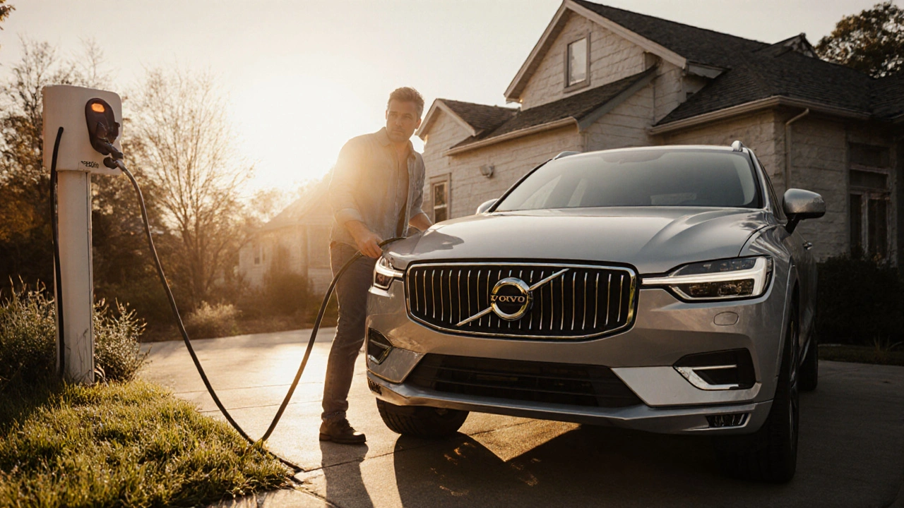 Nabíjení hybridních vozidel Volvo - praktický průvodce